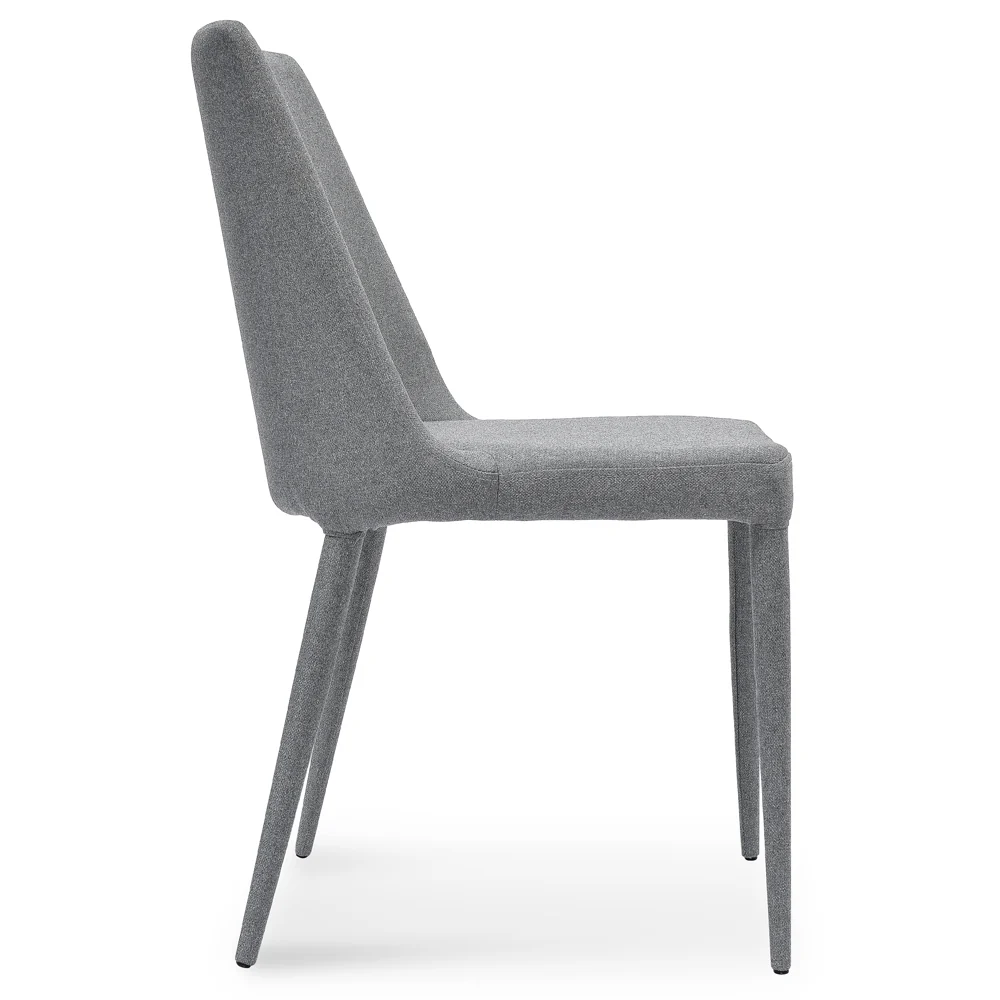 Ex Display - CDC2240-EI Fabric Dining Chair - Coin Grey - Image 4