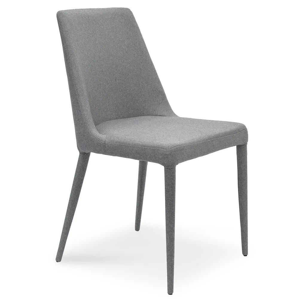 Ex Display - CDC2240-EI Fabric Dining Chair - Coin Grey - Image 6