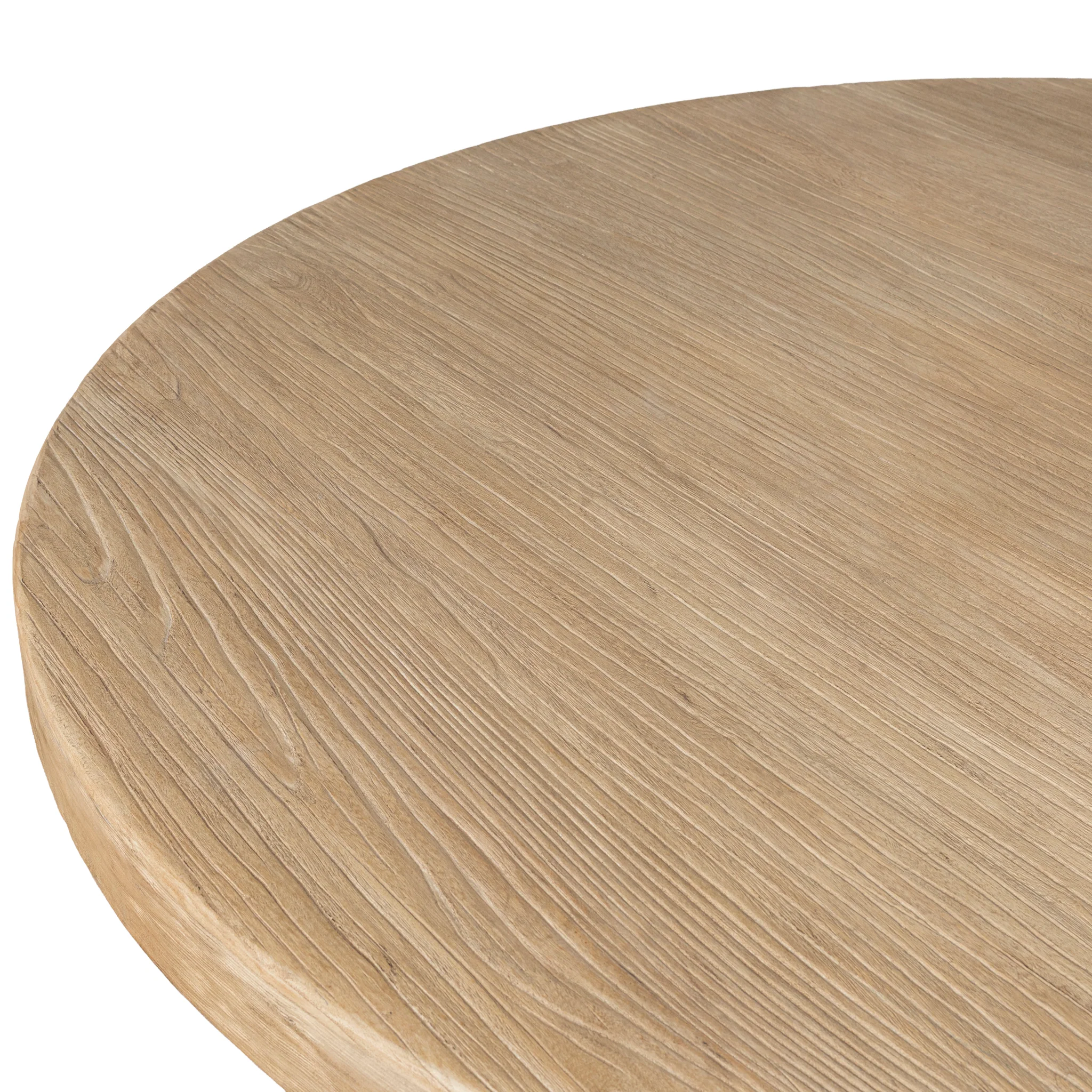 CDT10233-NA 1.5m Round Dining Table - Natural - Image 8