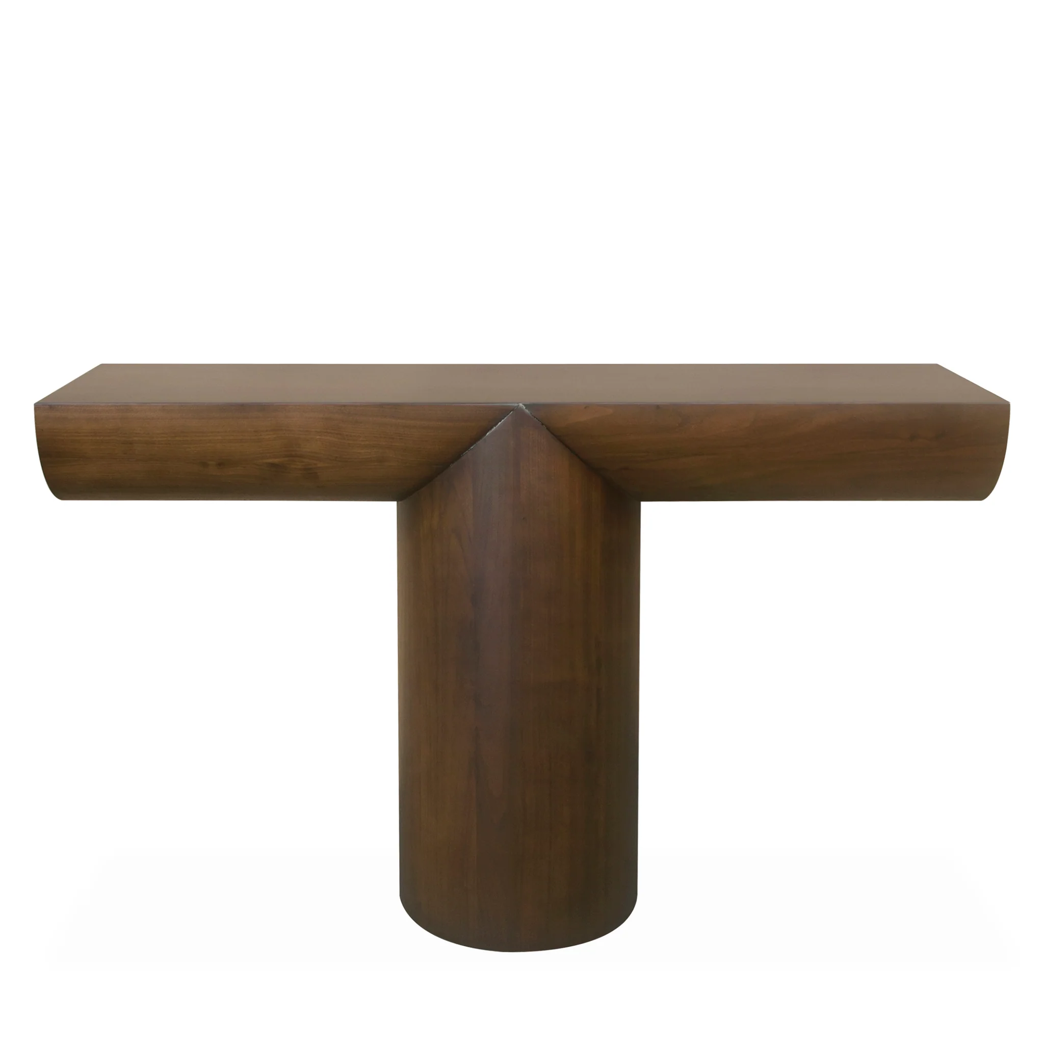 CDT10440-VA 1.3m Console Table - Walnut - Image 2