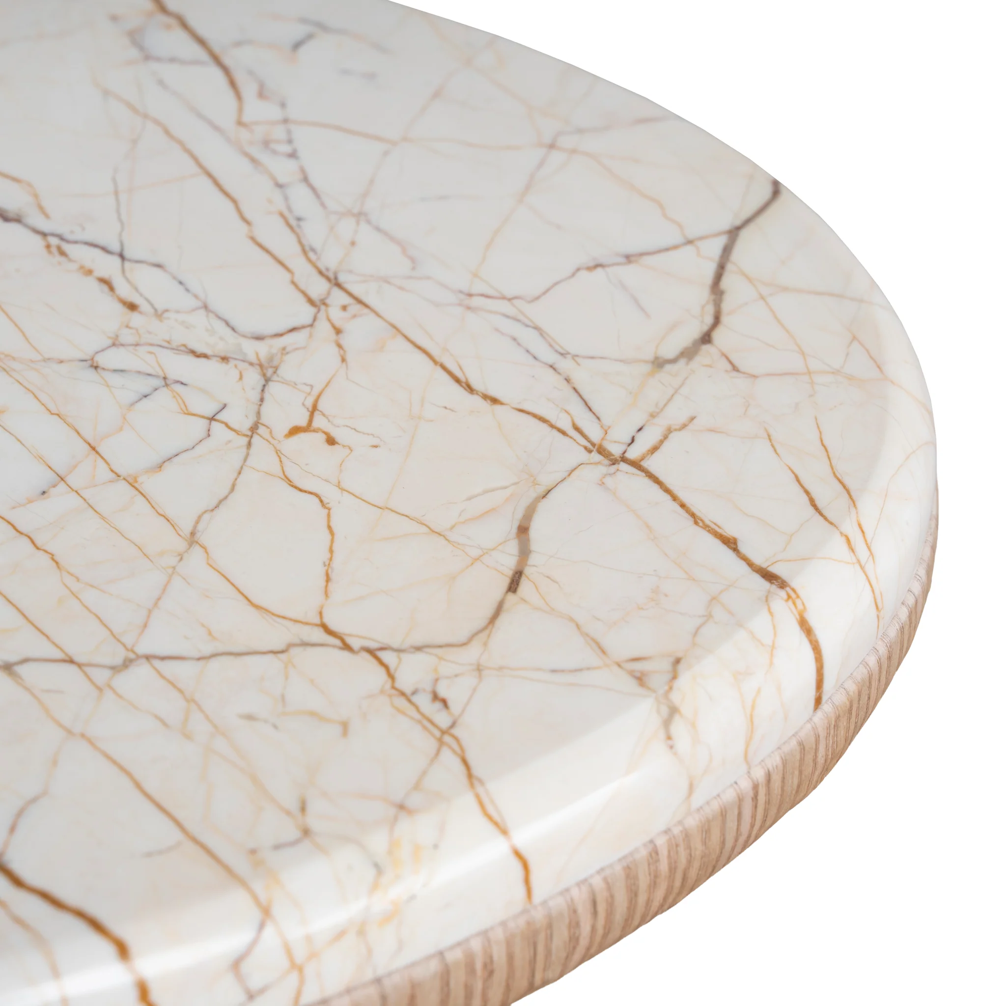 Ex Display - CDT10622-MK 1.5m Marble Console Table - Natural - Image 10