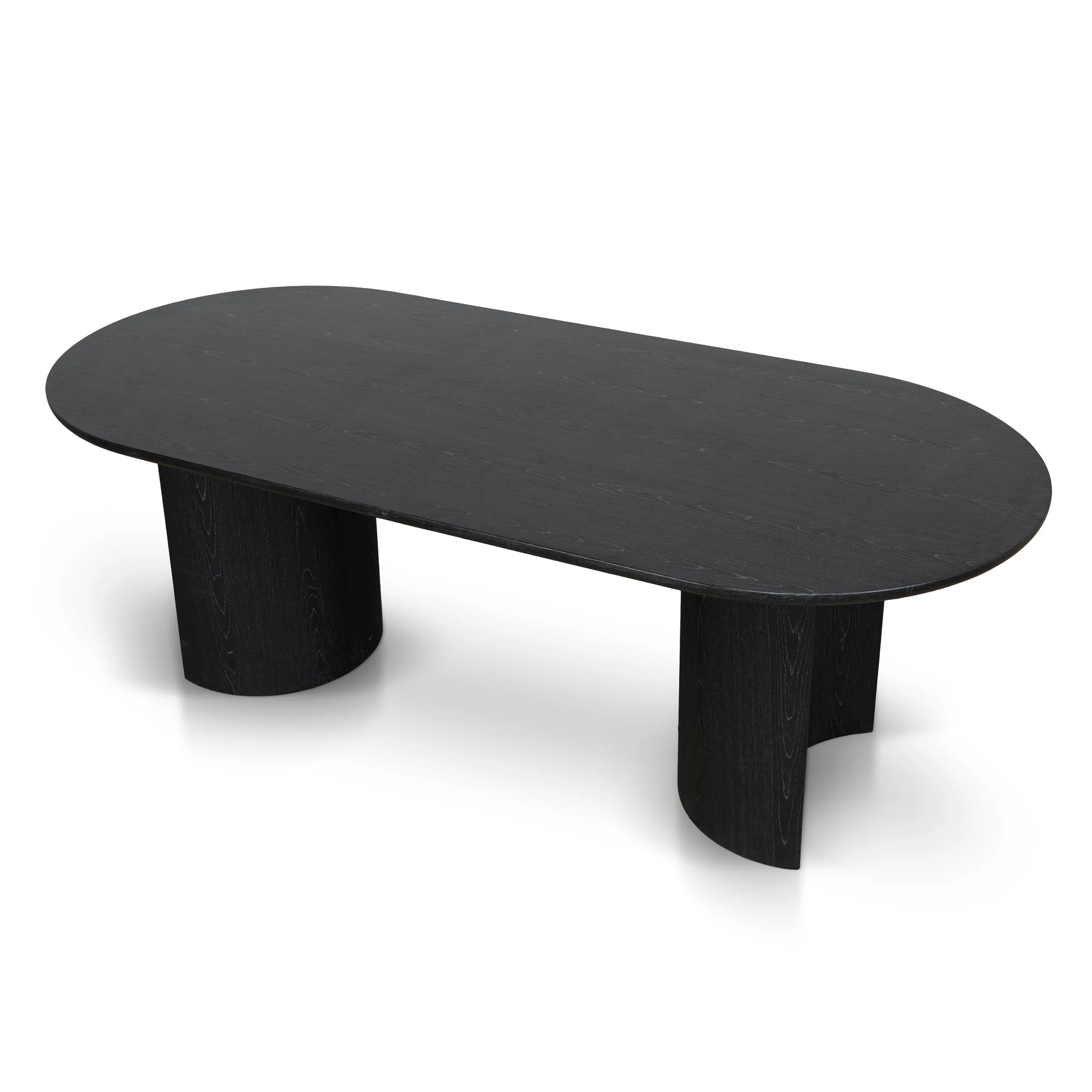 Ex Display - CDT10655-MK 2.2m Dining Table - Black - Image 4