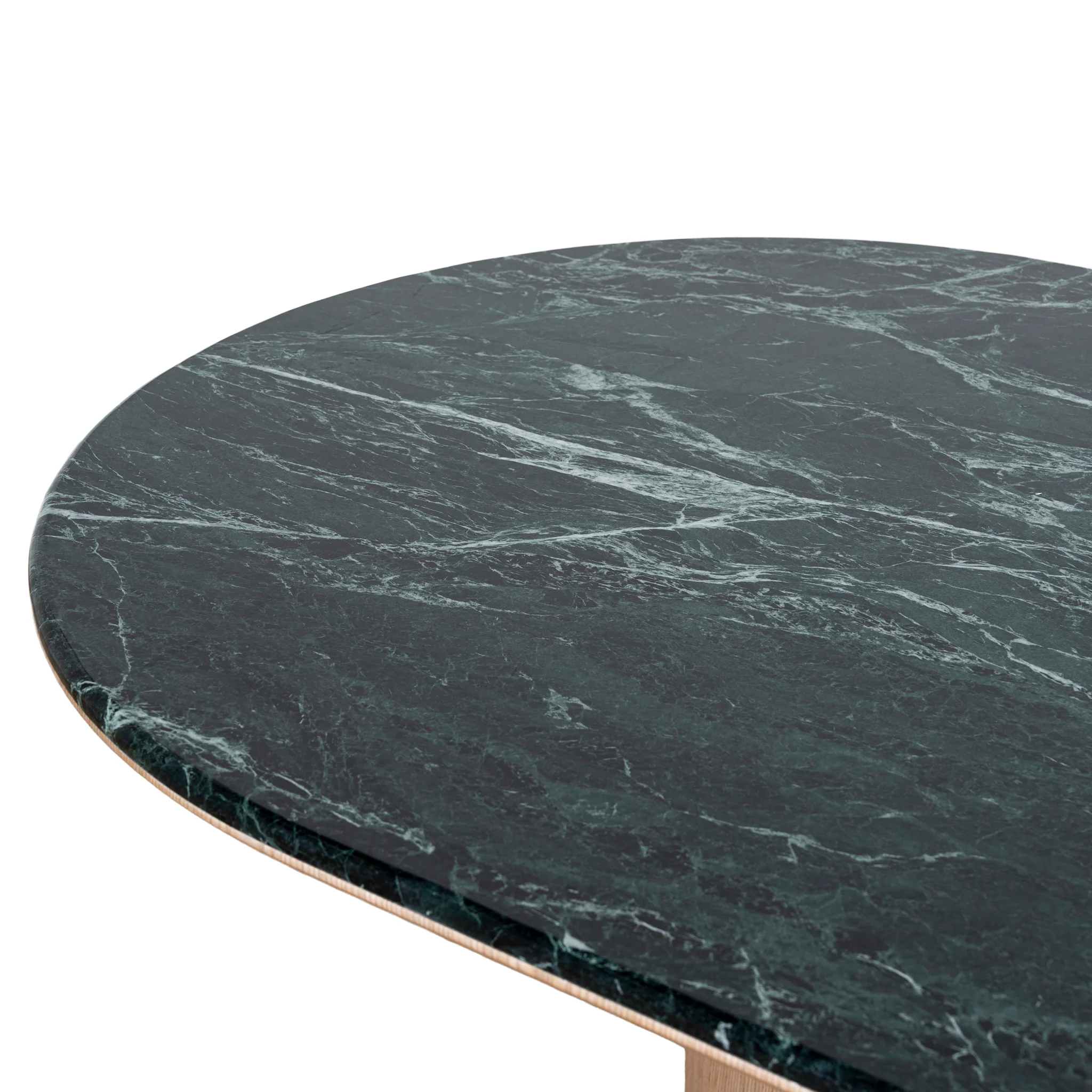 Ex Display - CDT10659-MK 2.2m Green Marble Dining Table - Natural - Image 10