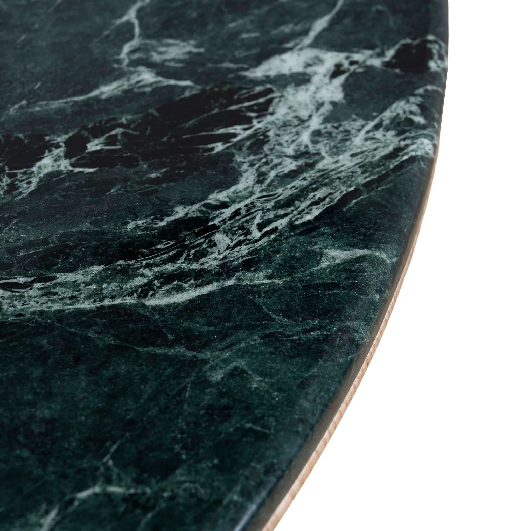 Ex Display - CDT10659-MK 2.2m Green Marble Dining Table - Natural - Image 8
