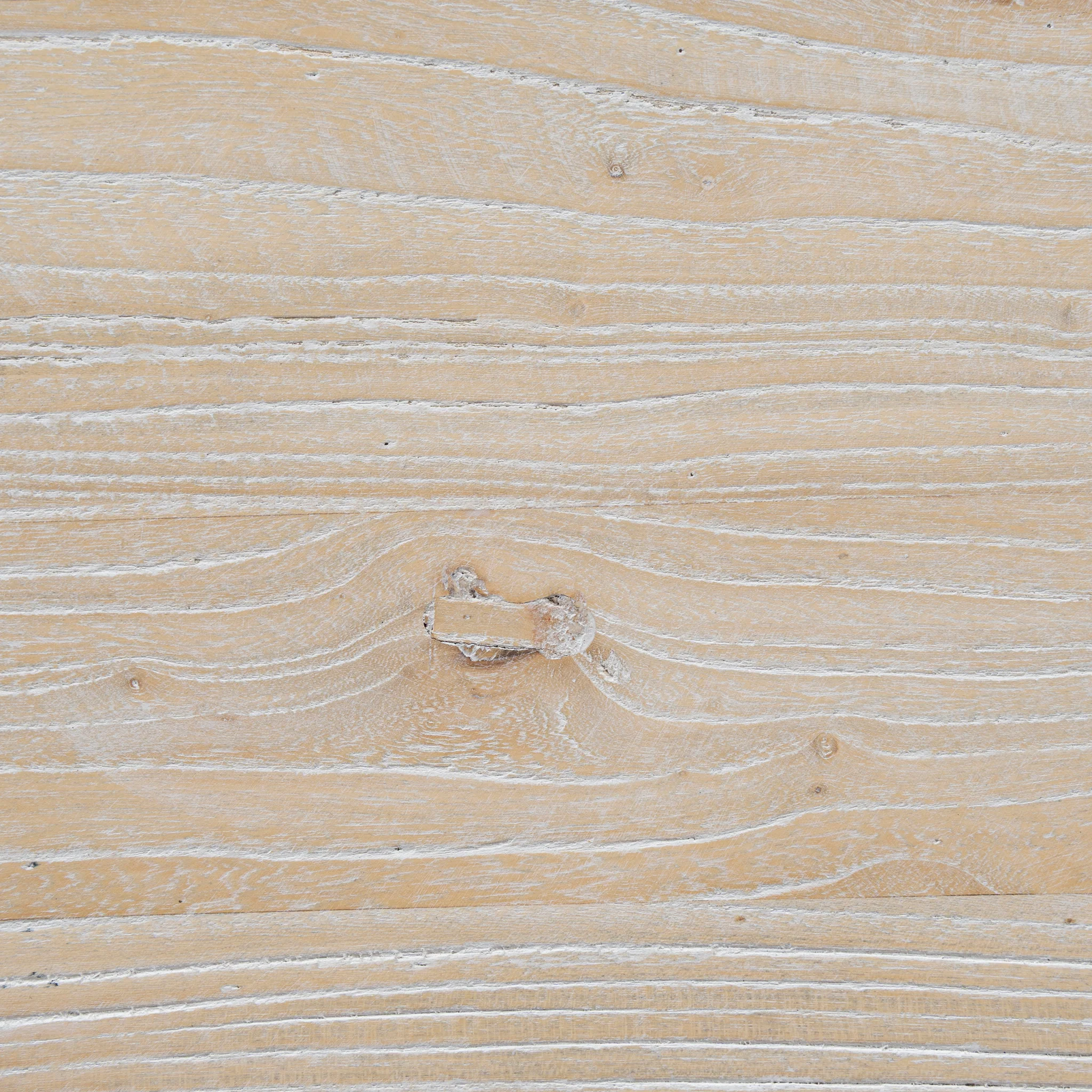 CDT511 198cm Dining Table - Rustic White Washed - Image 15