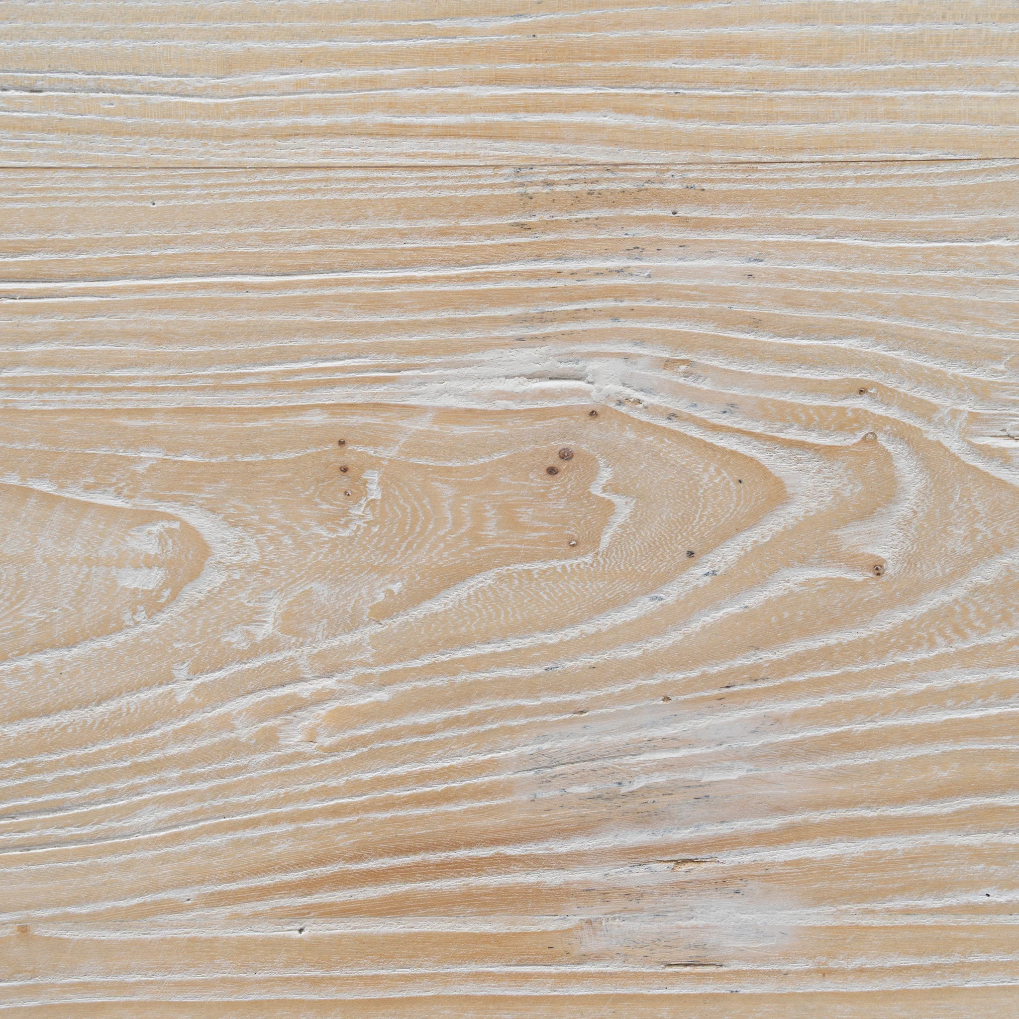 CDT511 198cm Dining Table - Rustic White Washed - Image 16