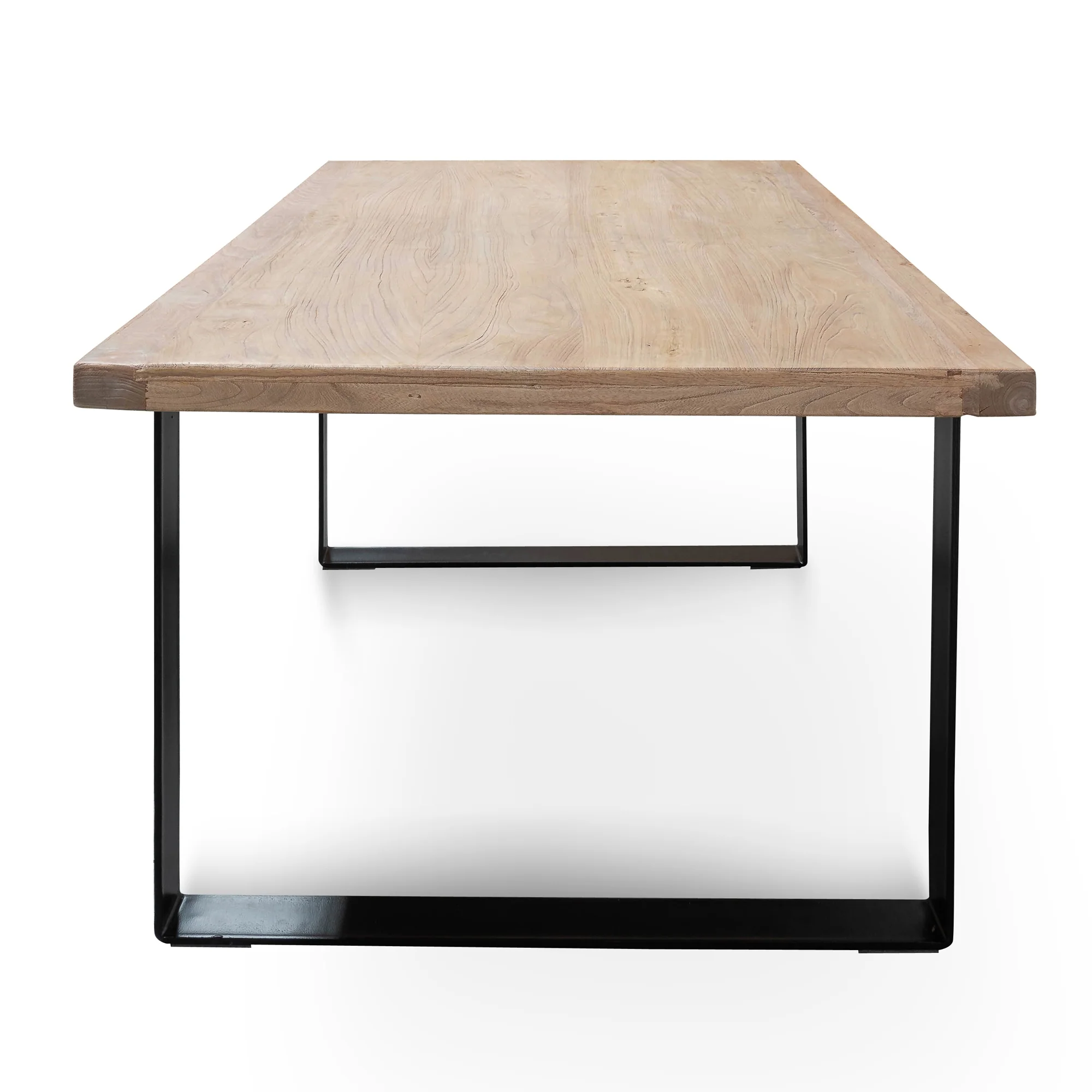 CDT540 Dining Table 1.98m - Rustic Natural - Image 4