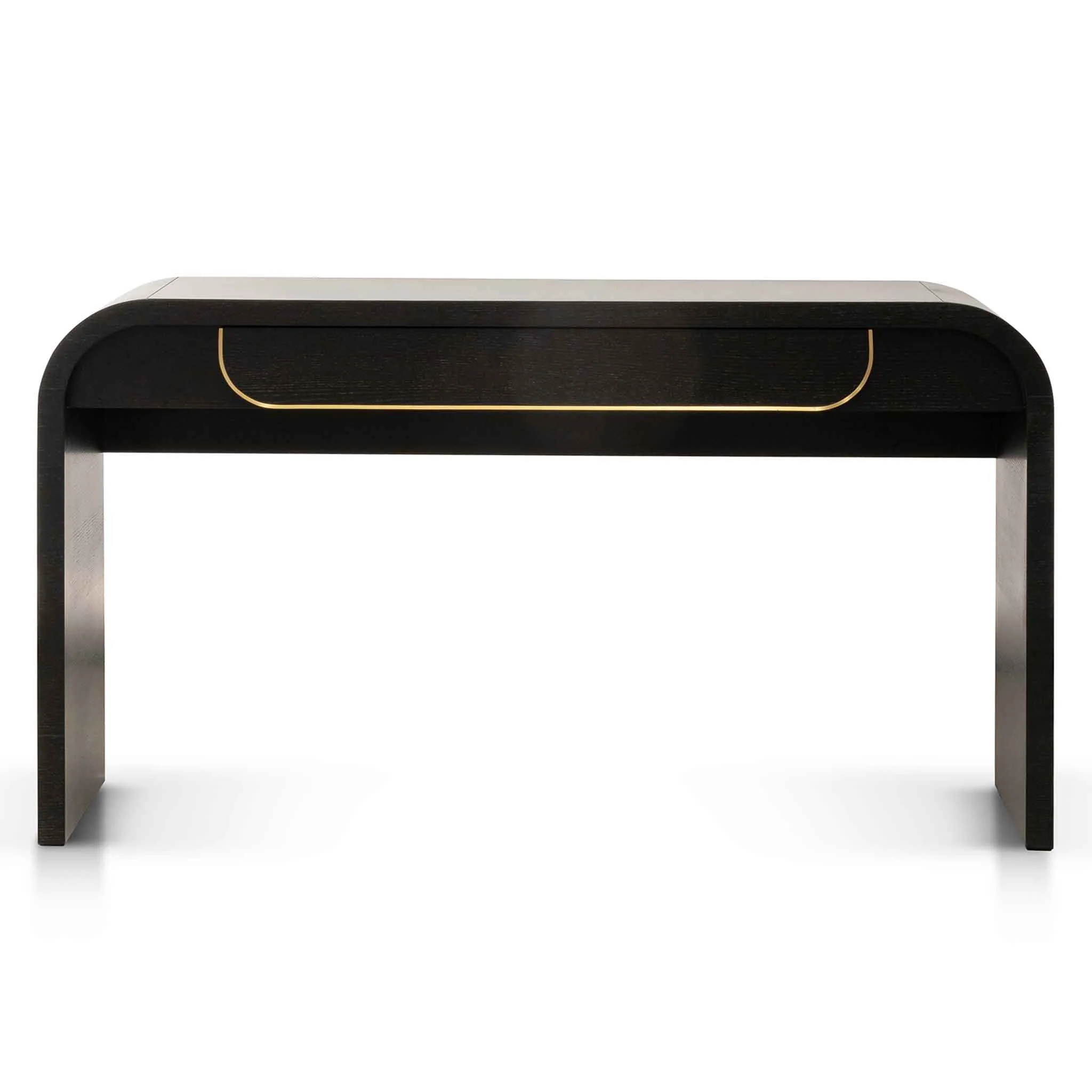 Ex Display - CDT6318-VA 1.4m Console Table - Textured Espresso Black - Image 3