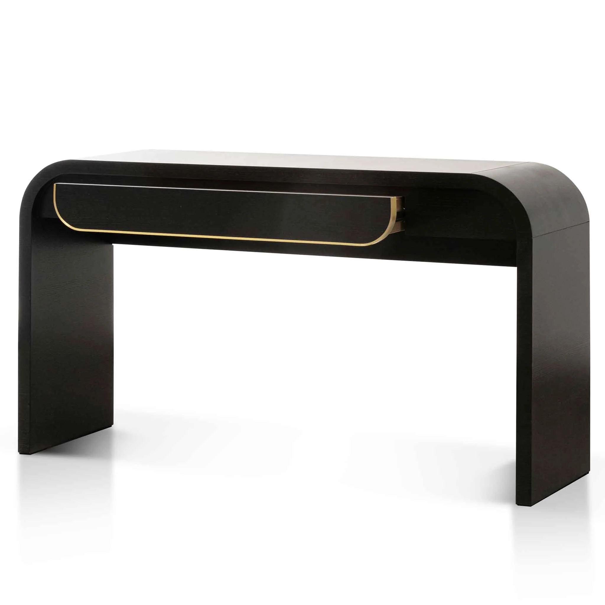 Ex Display - CDT6318-VA 1.4m Console Table - Textured Espresso Black - Image 4