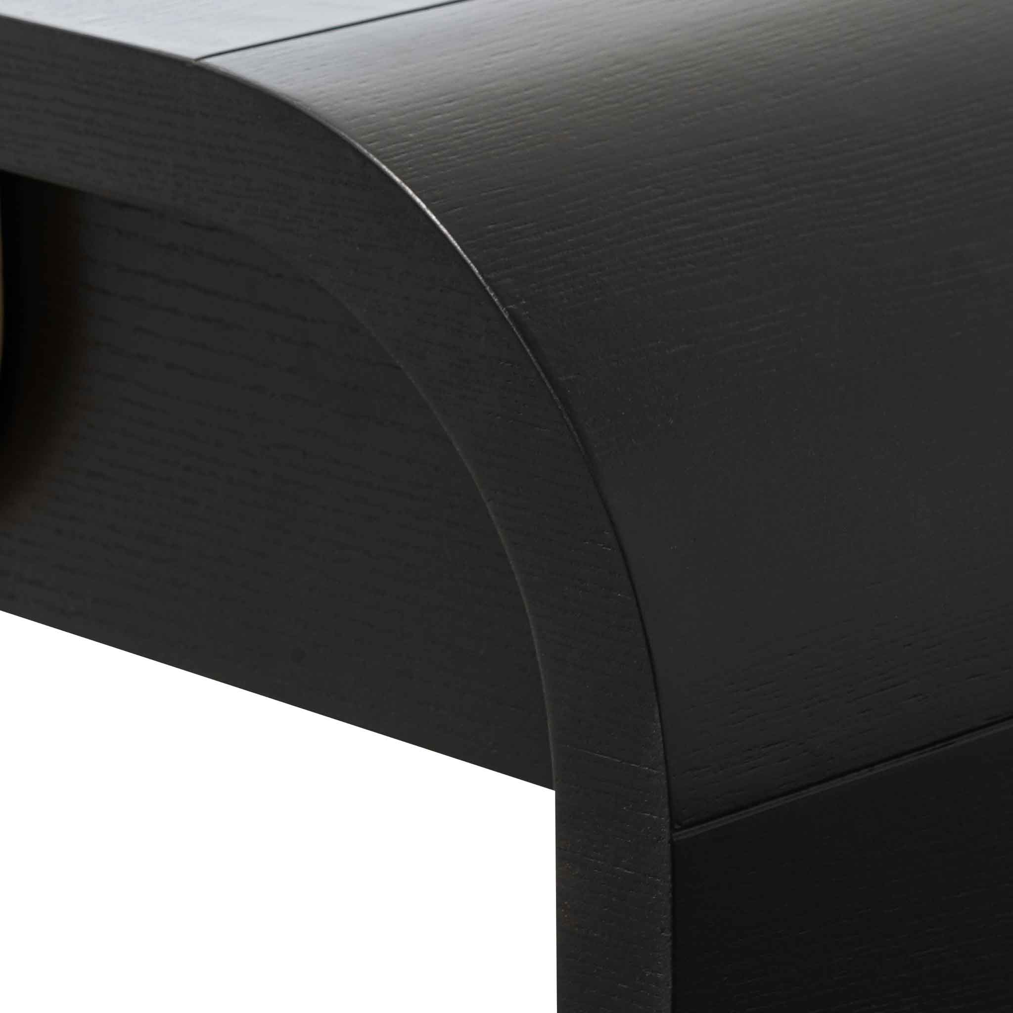Ex Display - CDT6318-VA 1.4m Console Table - Textured Espresso Black - Image 8