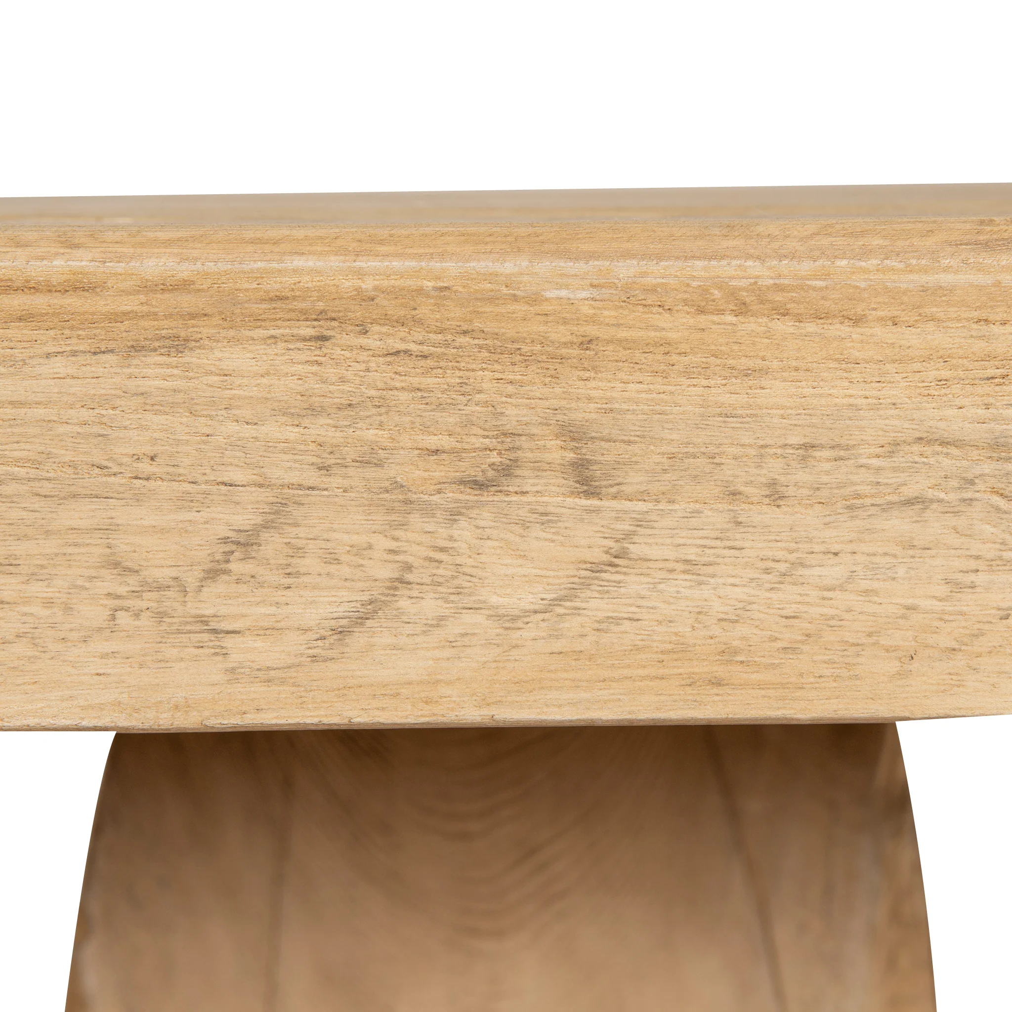 CDT8655-NA 2.2m Elm Dining Table - Natural - Image 13