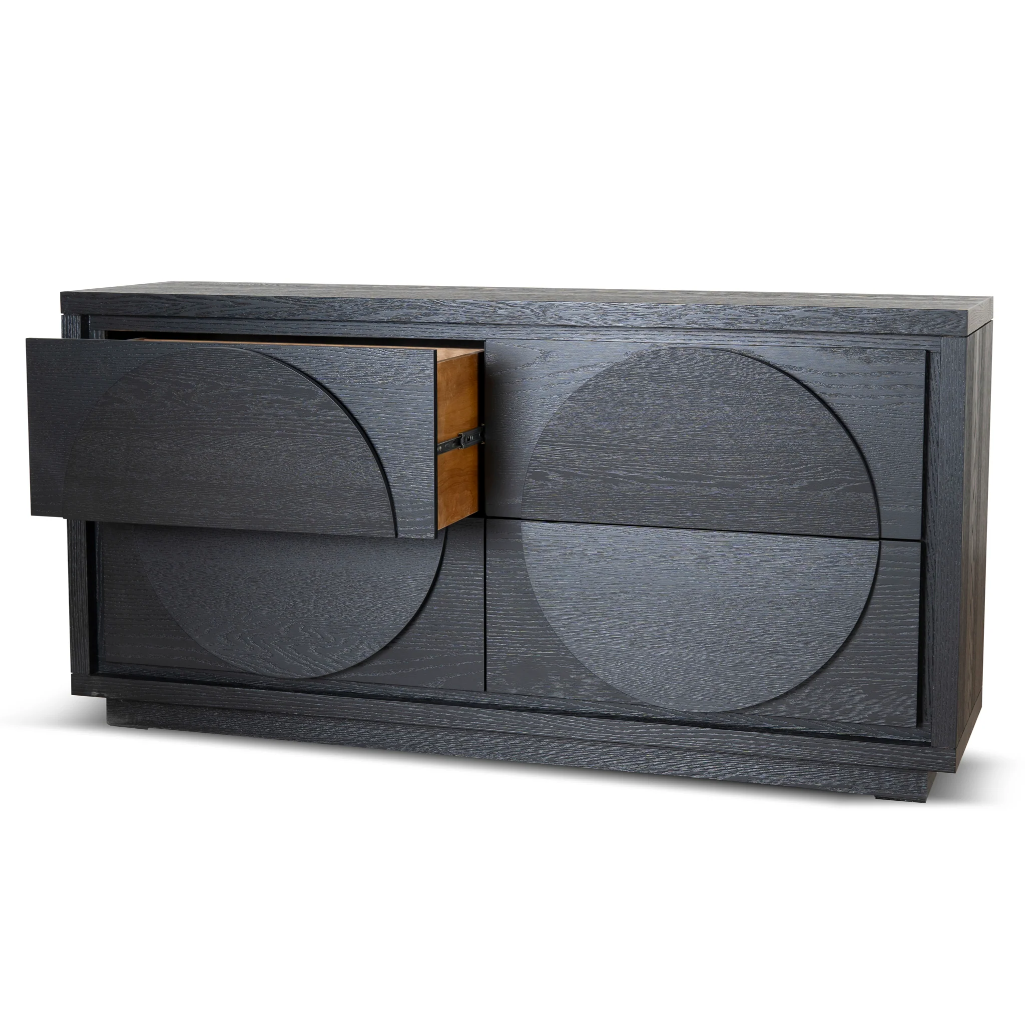 CDT8893-VA 1.6m Dressing Unit - Textured Espresso Black - Image 6