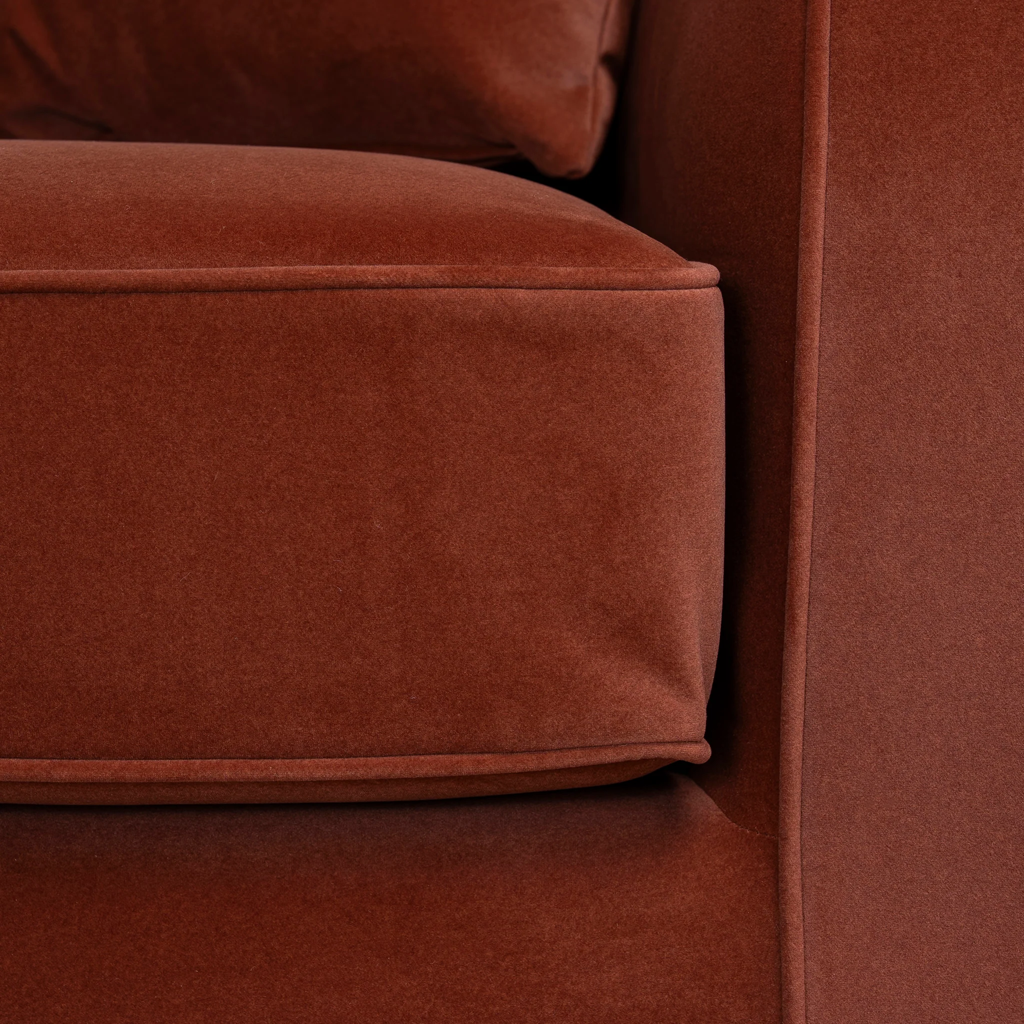 CLC12758-CA 3 Seater Sofa - Burnt Maroon - Image 10