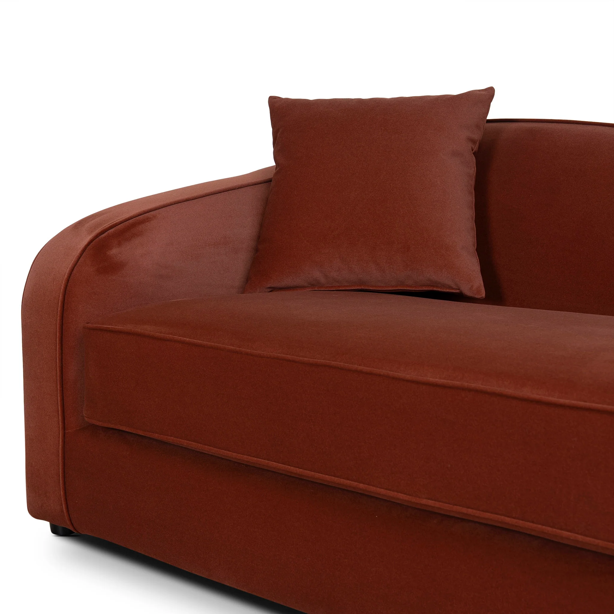 CLC12758-CA 3 Seater Sofa - Burnt Maroon - Image 12