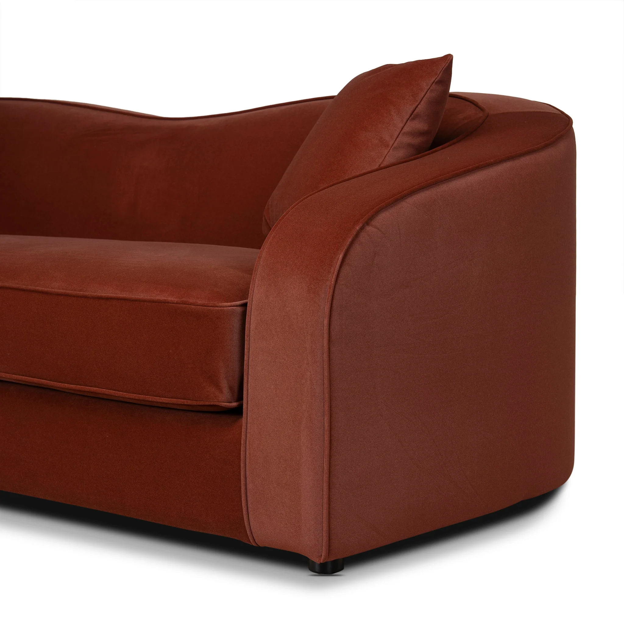 CLC12758-CA 3 Seater Sofa - Burnt Maroon - Image 13