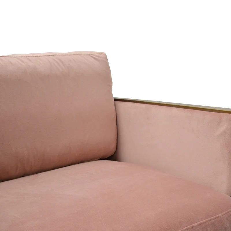 Ex Display - CLC2005-KL Fabric Armchair - Pink - Image 6