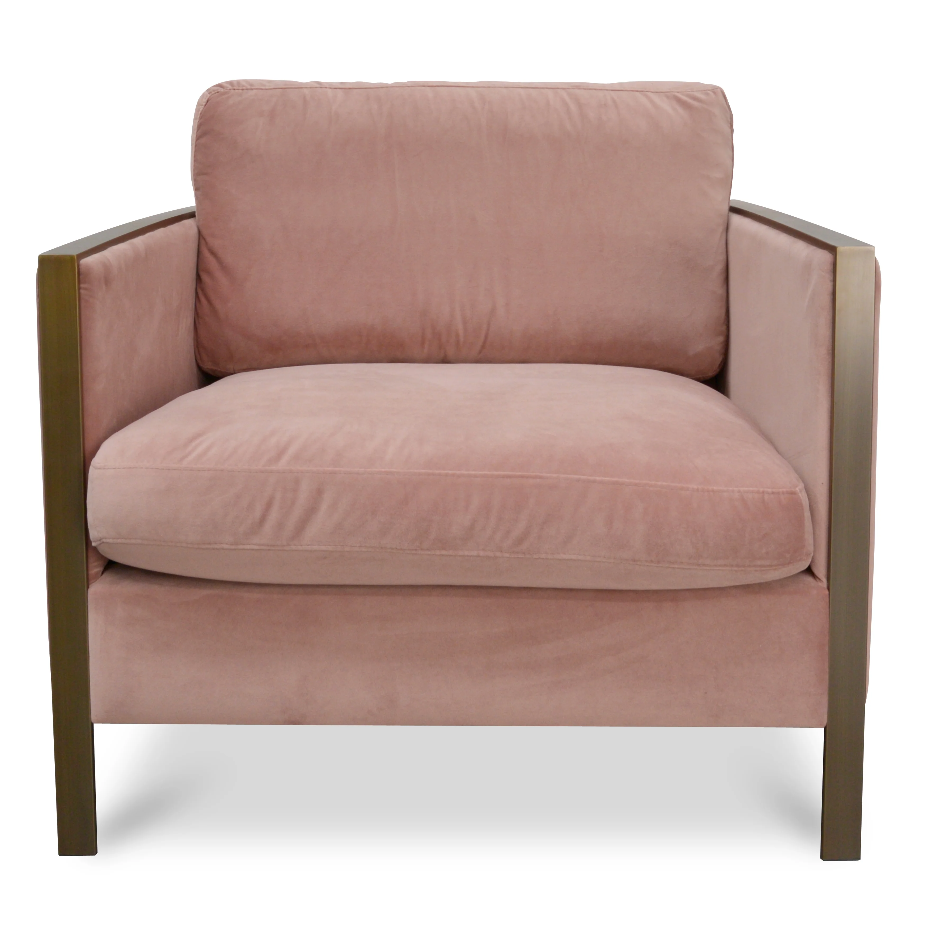 Ex Display - CLC2005-KL Fabric Armchair - Pink - Image 8