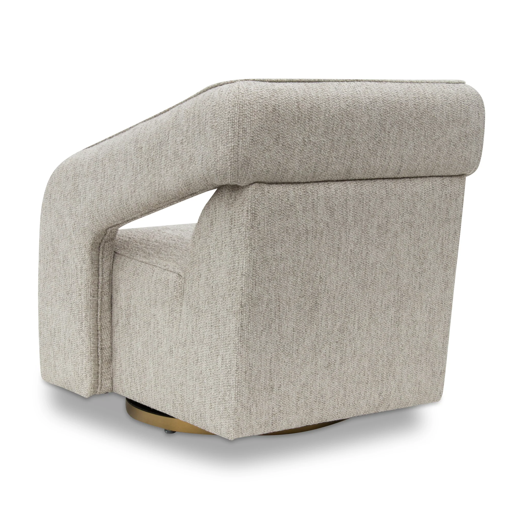 CLC8220-CA Swivel Armchair - Light Grey - Image 5