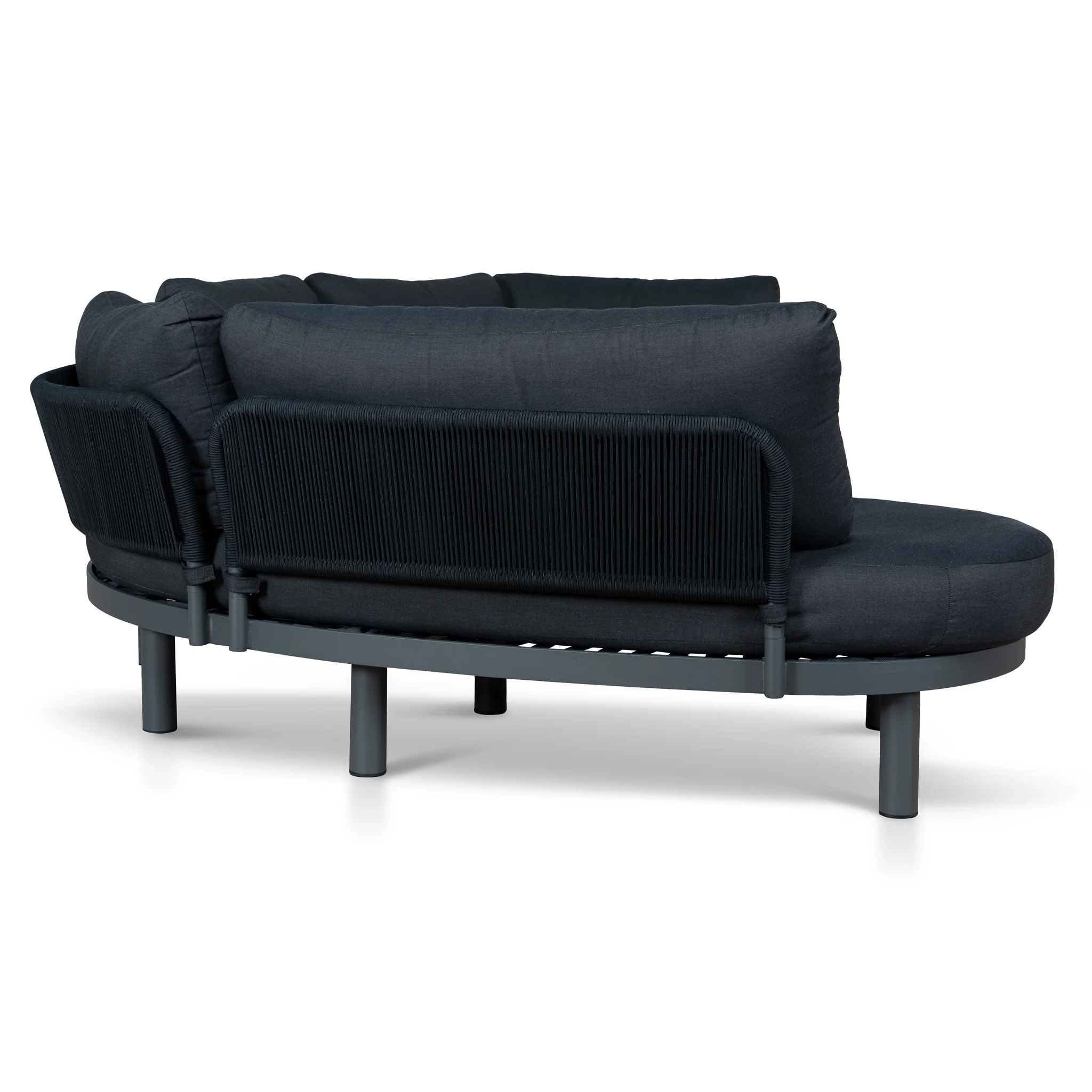 CLS12168-EM Outdoor Corner Sofa - Royal Dark Grey - Image 13