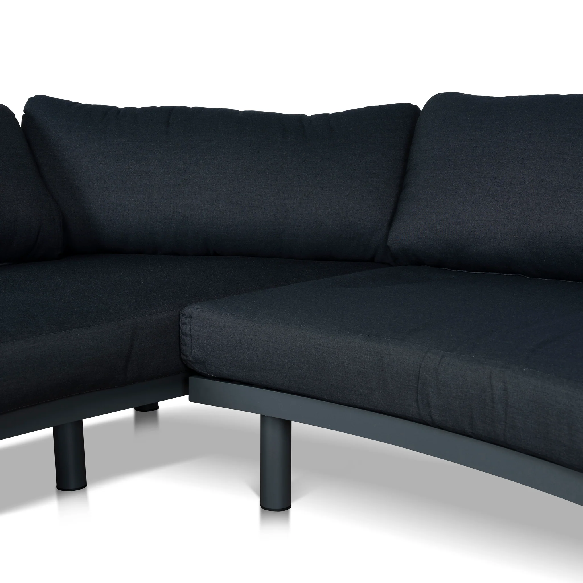 CLS12168-EM Outdoor Corner Sofa - Royal Dark Grey - Image 6