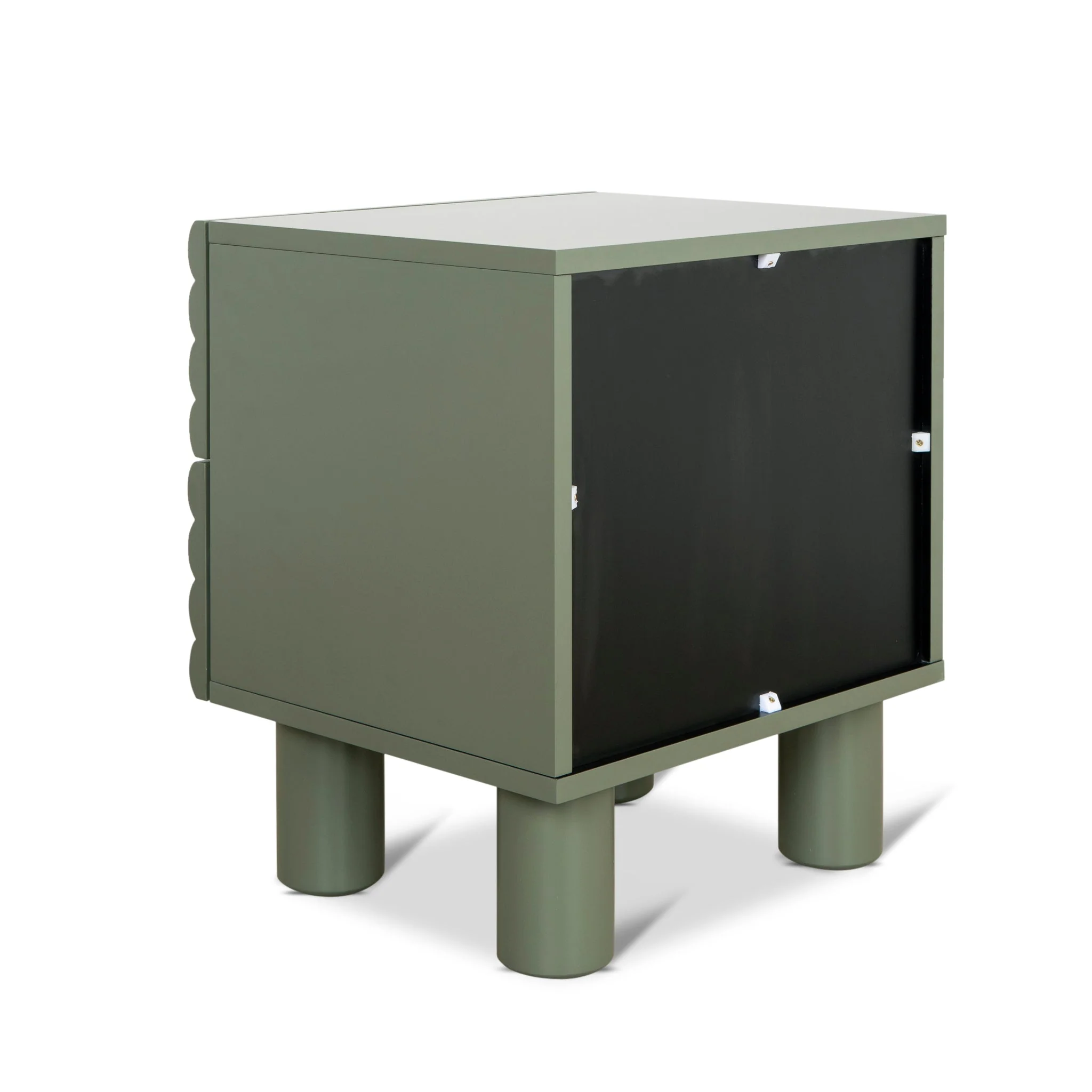 CST10075-KD 48cm Bedside Table - Green - Image 6