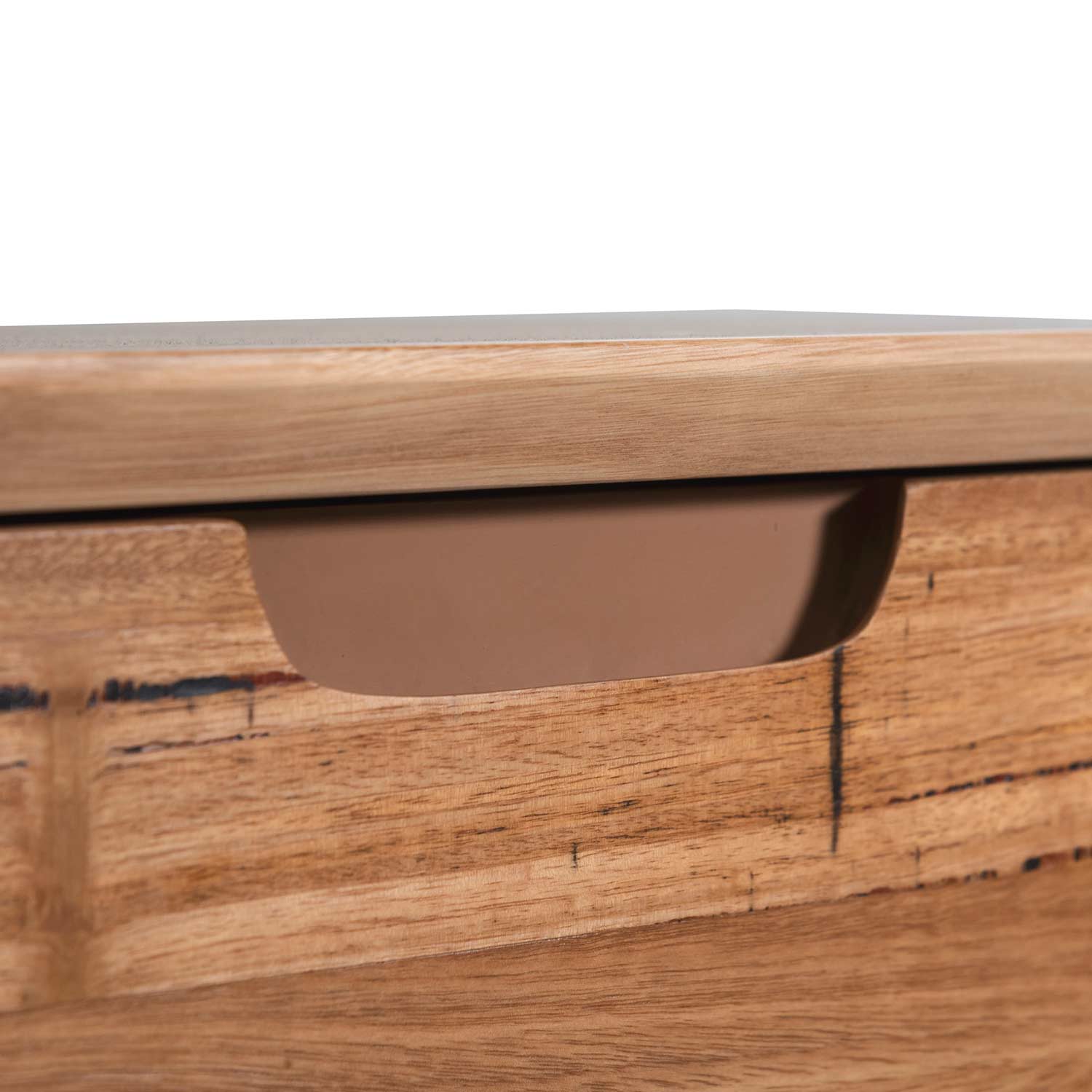 Ex Display - CST6467-AW Bedside Table - Wormy Chestnut - Image 6