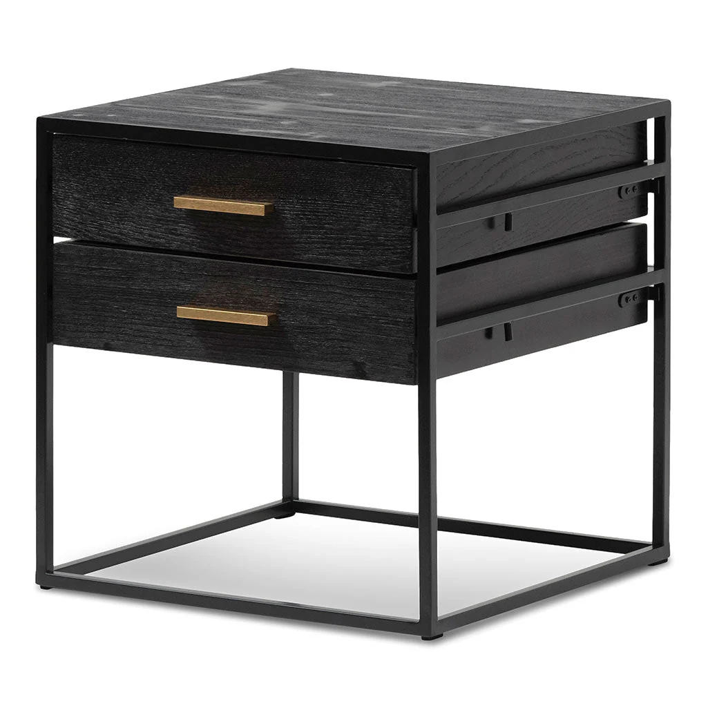 Ex Display - CST6893-IG Side Table - Full Black - Image 3