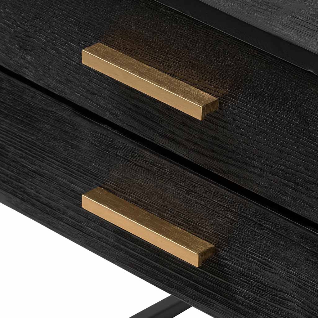 Ex Display - CST6893-IG Side Table - Full Black - Image 4