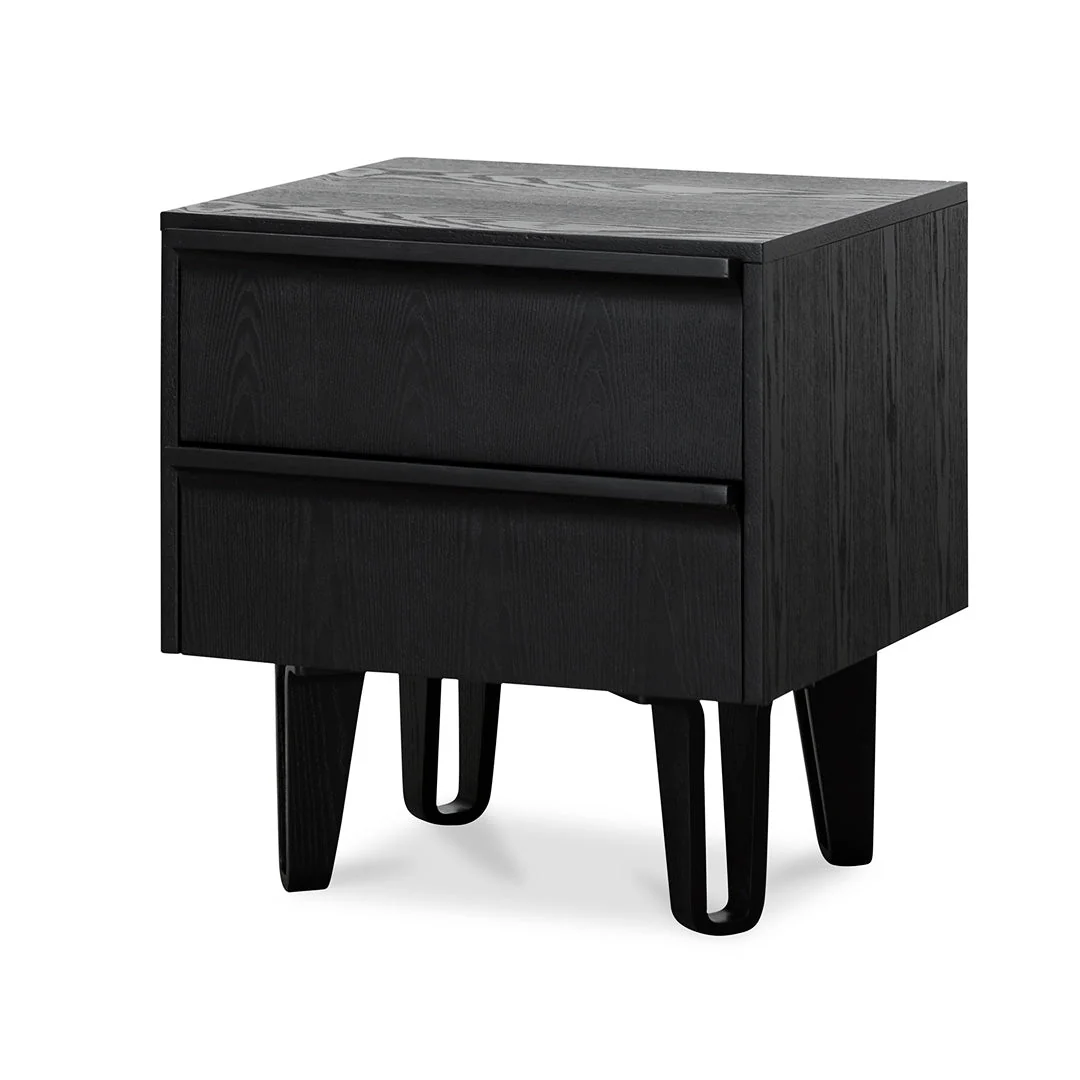 Ex Display - CST8244-DR Bedside Table - Full Black - Image 3