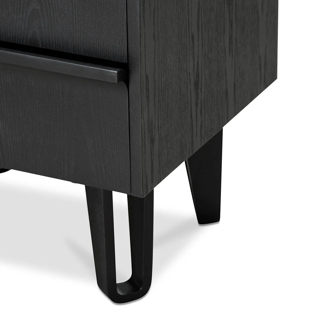 Ex Display - CST8244-DR Bedside Table - Full Black - Image 8