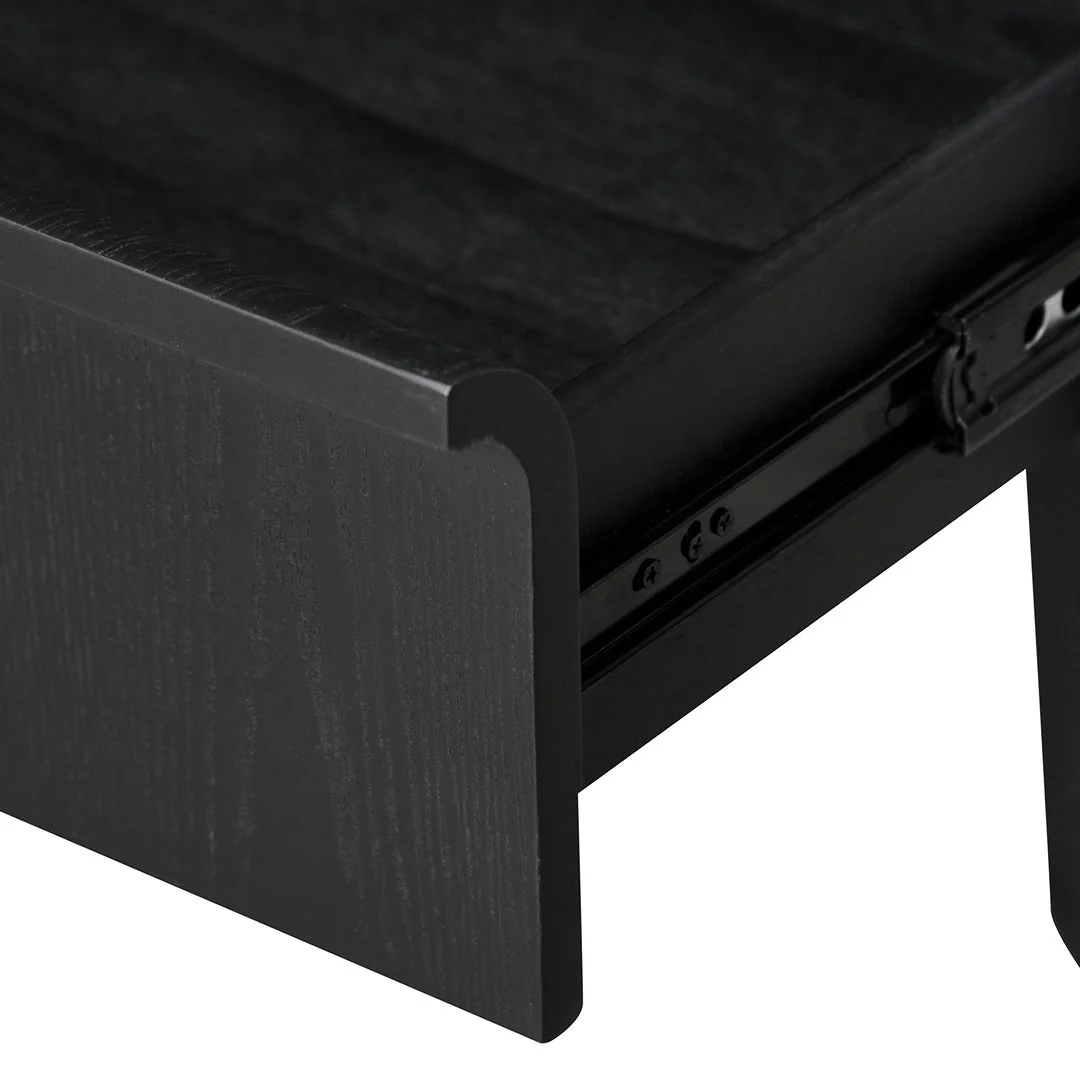 Ex Display - CST8244-DR Bedside Table - Full Black - Image 9