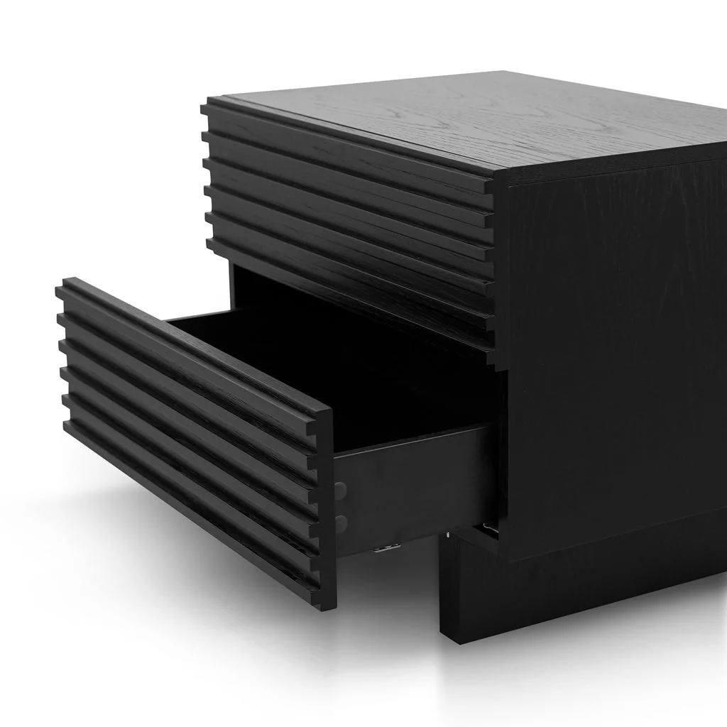 Ex Display - CST8681-CN Bedside Table - Full Black - Image 4