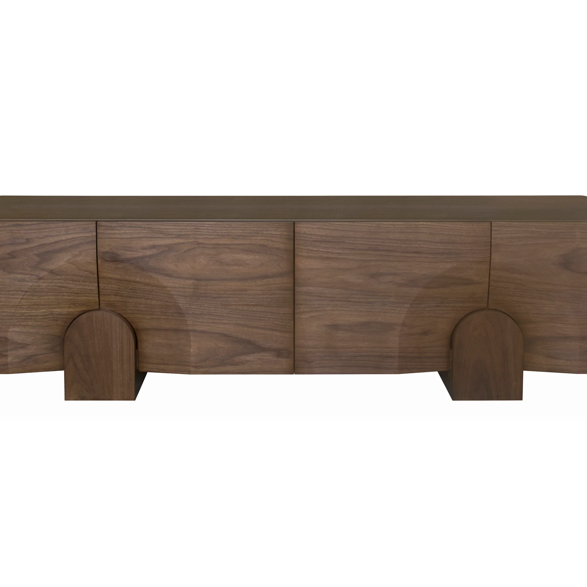 CTV10297-VA 2.2m TV Entertainment Unit - Light Walnut - Image 6
