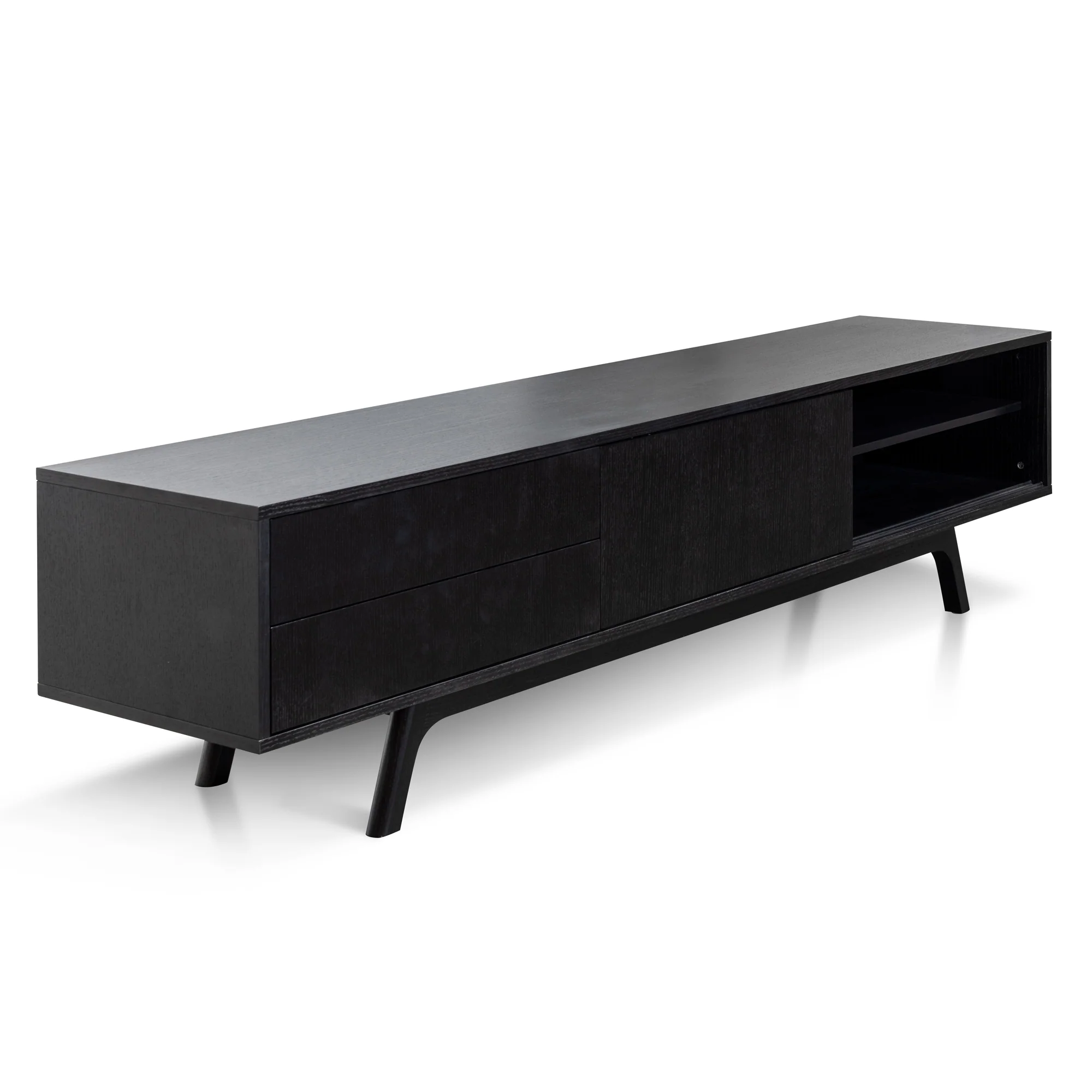 Ex Display - CTV6046-BB - 2.1m TV Unit - Full Black - Image 7