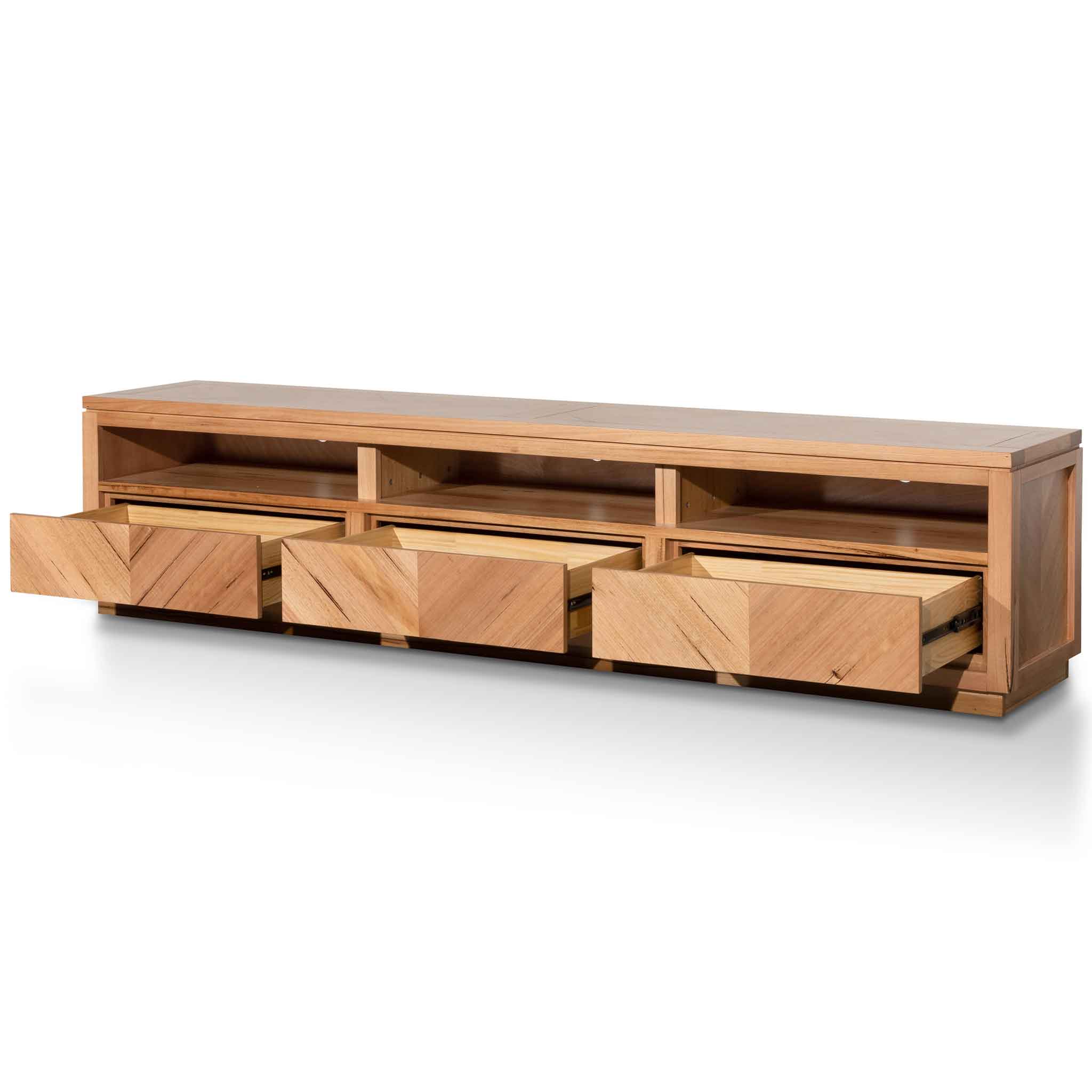 Ex Display - CTV6322-AW 2.4m Entertainment TV Unit - Messmate - Image 3