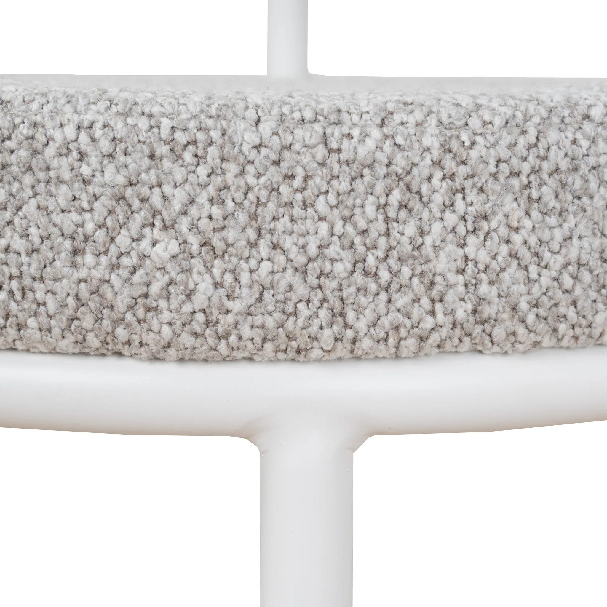 CBS10315-FH 65cm White Bar Stool - Clay Grey (Set of 2) - Image 13