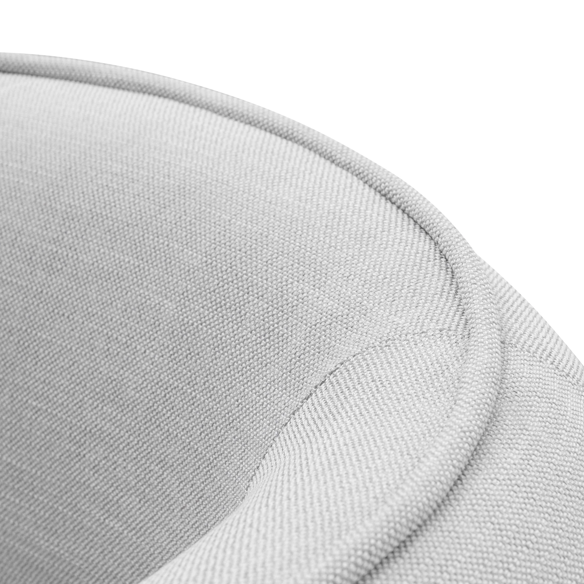 CLC6092-KSO 2 Seater Fabric Sofa - Light Texture Grey - Image 8