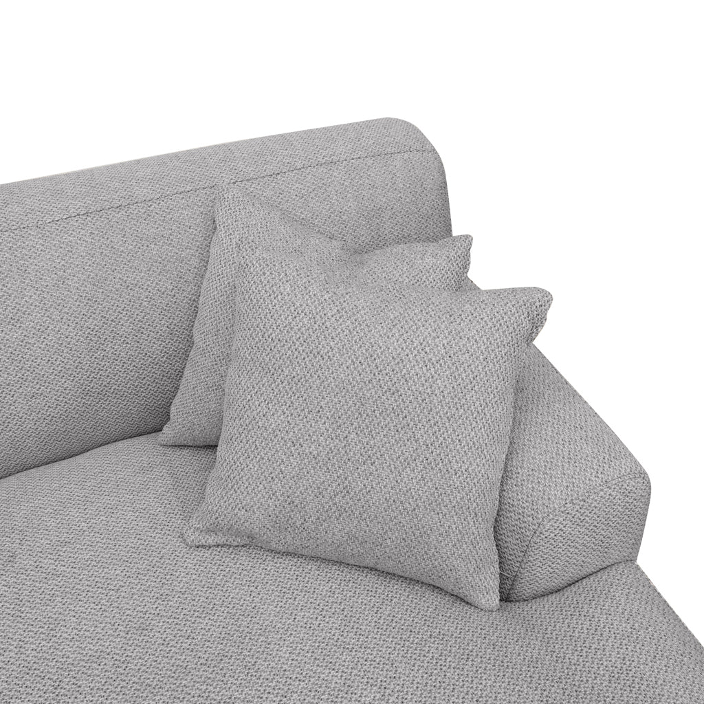 CLC8838-CA 3 Seater Right Chaise Fabric Sofa - Sterling Sand - Image 10