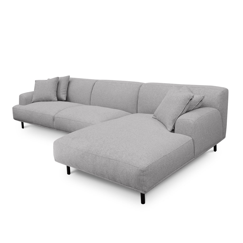 CLC8838-CA 3 Seater Right Chaise Fabric Sofa - Sterling Sand - Image 3