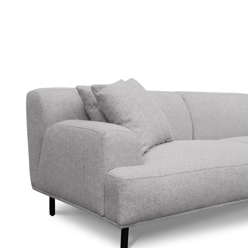 CLC8838-CA 3 Seater Right Chaise Fabric Sofa - Sterling Sand - Image 5