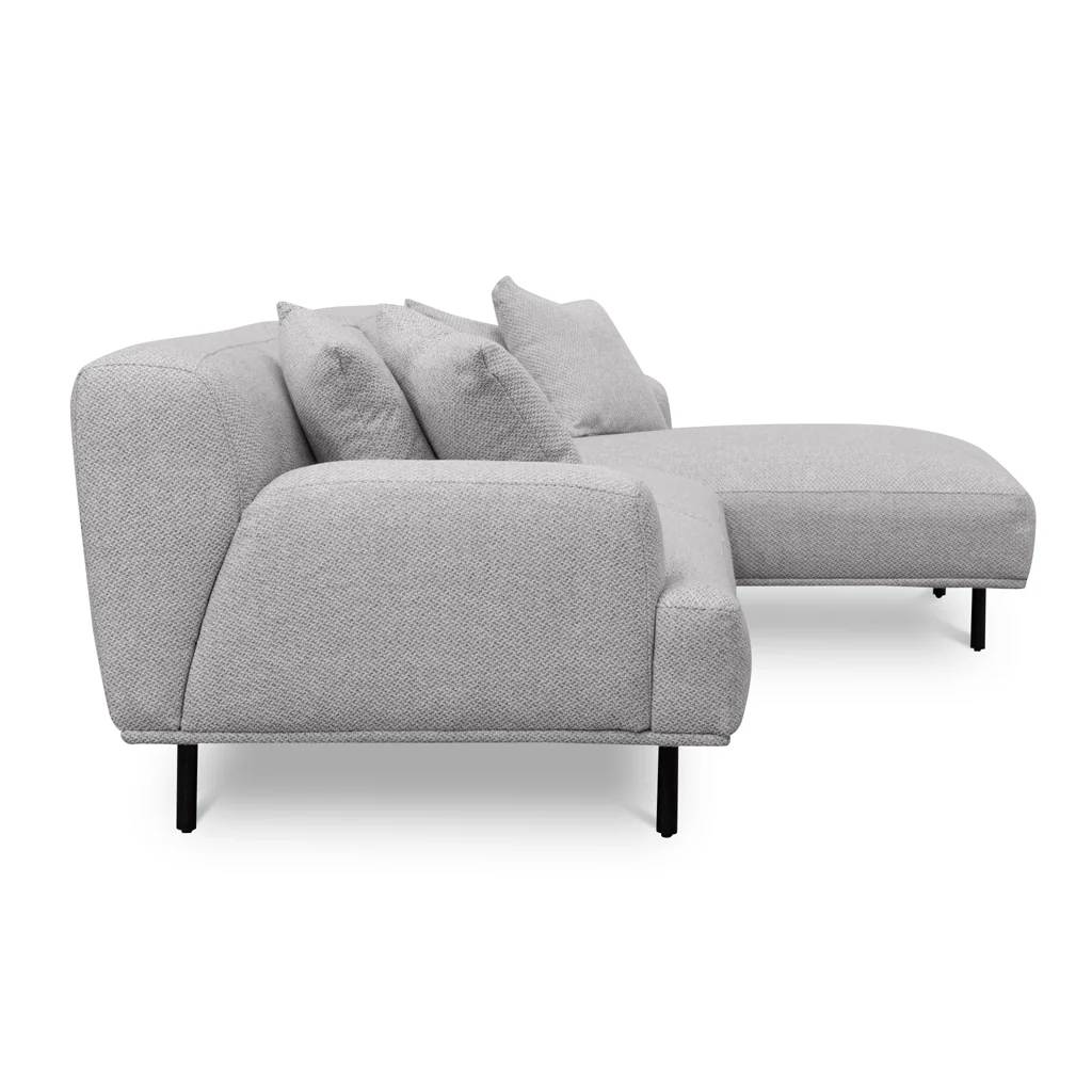 CLC8838-CA 3 Seater Right Chaise Fabric Sofa - Sterling Sand - Image 6