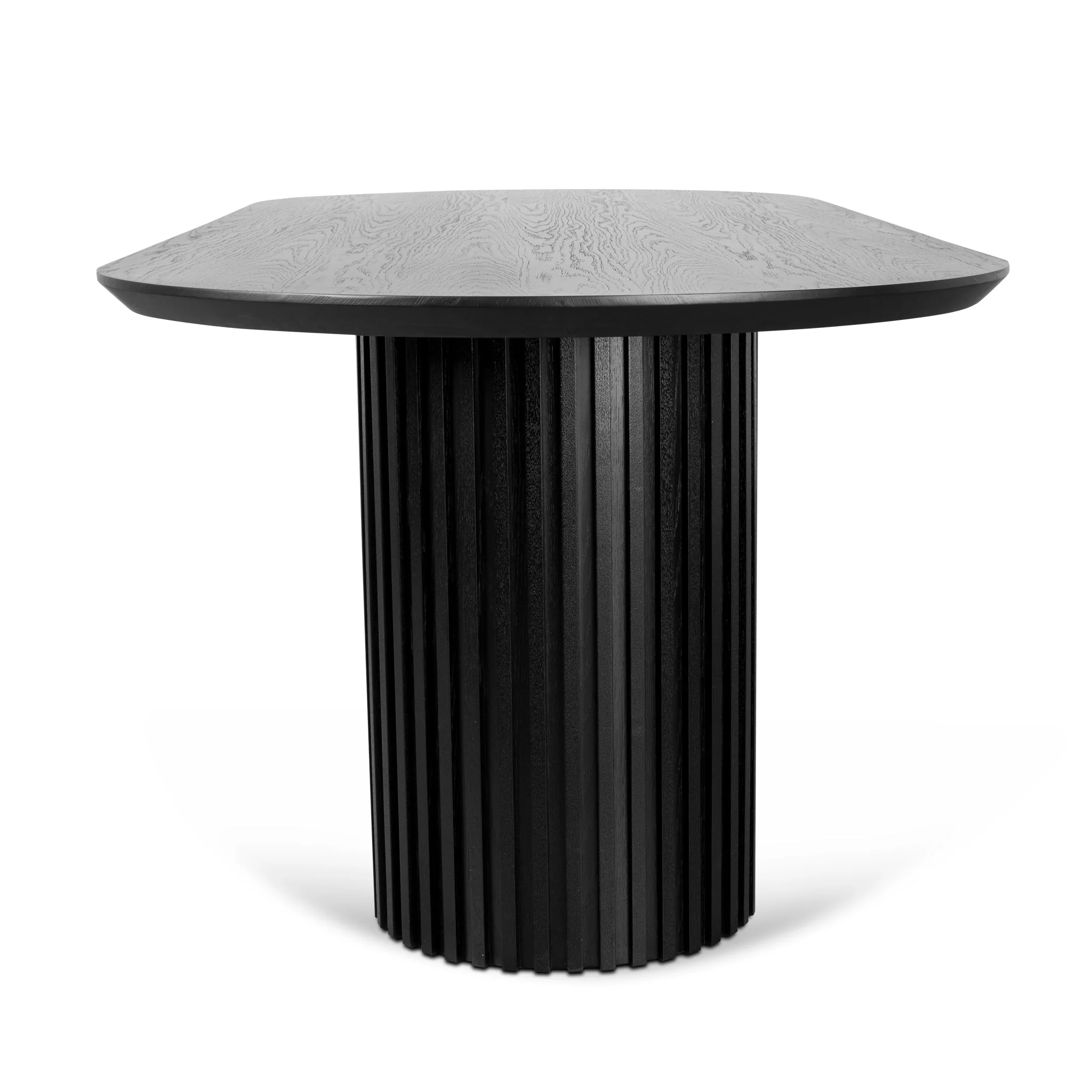 CDT8973-CN 2.5m Wooden Dining Table - Black - Image 4
