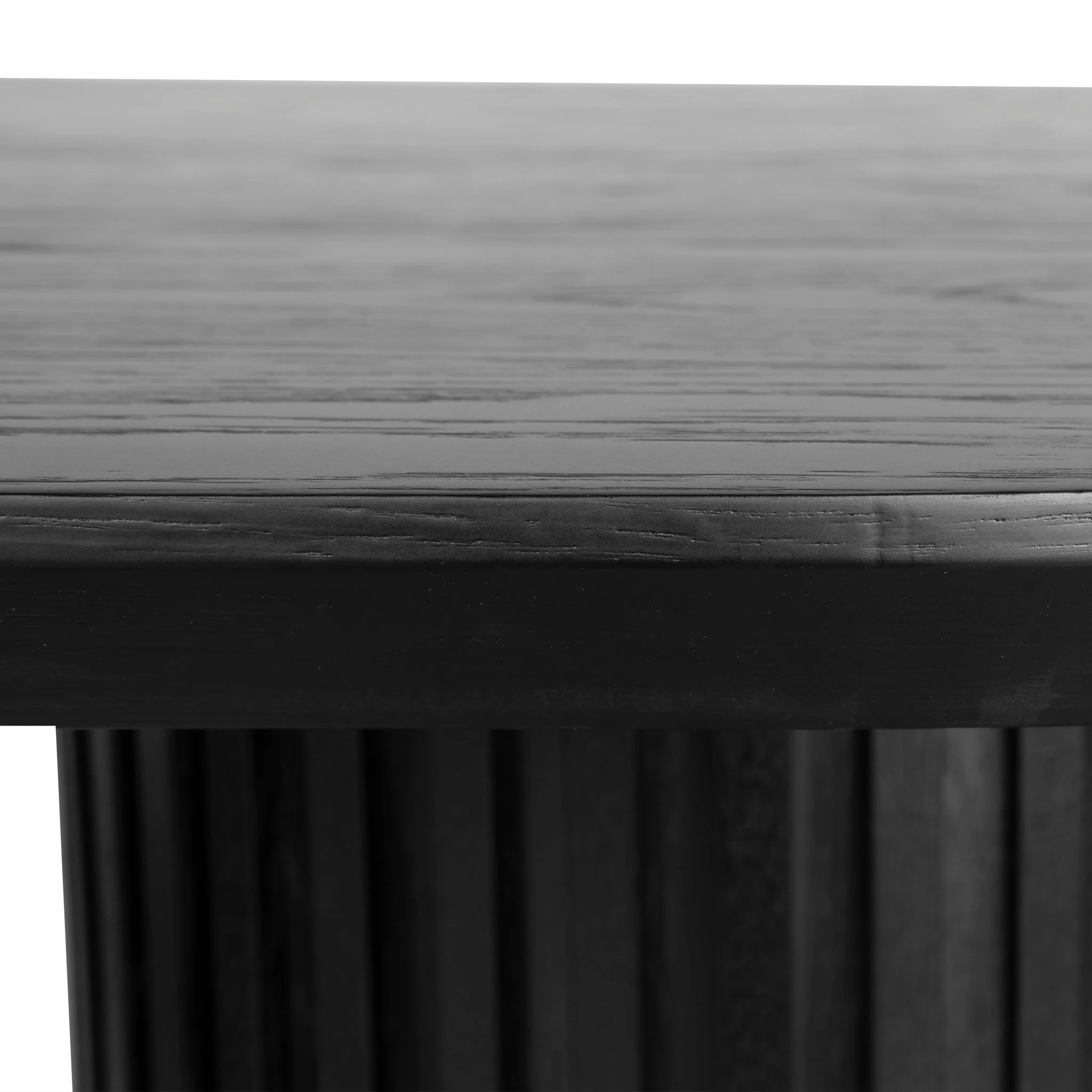 CDT8973-CN 2.5m Wooden Dining Table - Black - Image 7