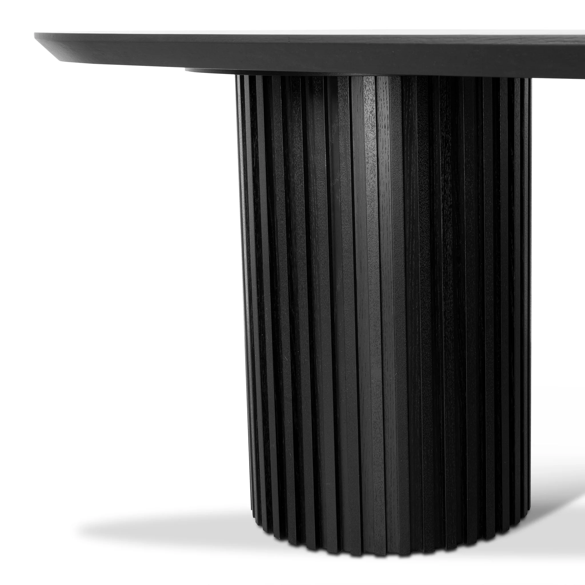 CDT8973-CN 2.5m Wooden Dining Table - Black - Image 8
