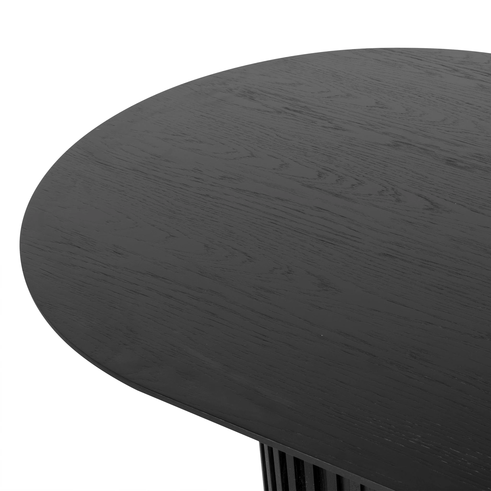 CDT8973-CN 2.5m Wooden Dining Table - Black - Image 9