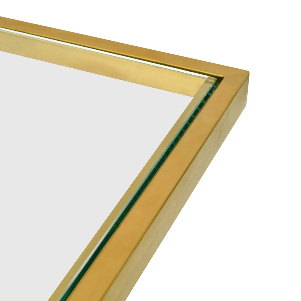 CST2358-KS Glass Side Table - Gold Base  (Set of 3) - Last one - Image 5