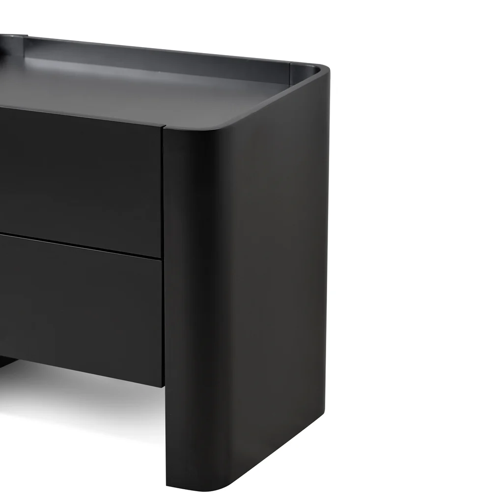 CST8849-IG Bedside Table - Matte Black - Image 7